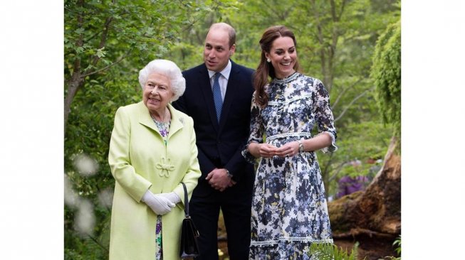 Kate Middleton Berani Langgar Aturan di Depan Ratu Elizabeth II. (Instagram/@kensingtonroyal)