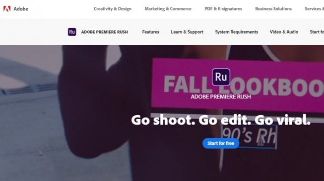 Aplikasi Edit Video Adobe Premiere Rush Sudah Tersedia Buat Android