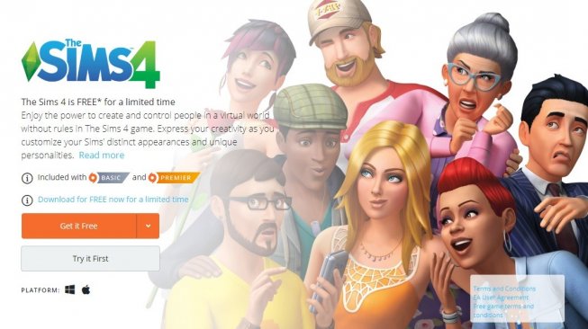 EA Gratiskan The Sims 4, Tapi...