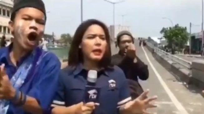 Viral Video Jurnalis Dipersekusi saat Liput Aksi 22 Mei, Diteriaki Begini