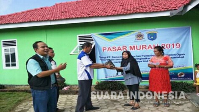 250 Warga OKI Nikmati Pasar Murah