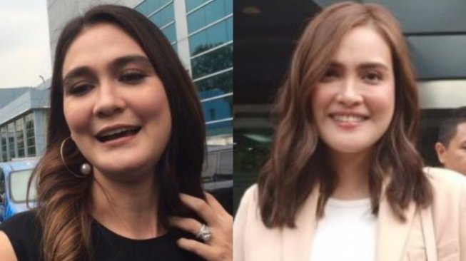 Sama-sama Rambut Pirang, Luna Maya dan Shandy Aulia bak Anak Kembar