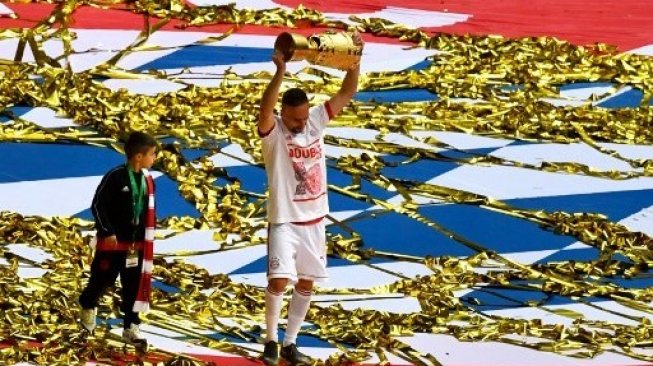 Juara Piala Jerman Jadi Perpisahan Manis Ribery dengan Bayern Munich