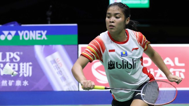 Pebulutangkis tunggal putri Indonesia, Gregoria Mariska Tunjung. [Dok. PBSI]