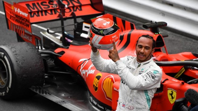 Menangkan F1 GP Monako 2019, Hamilton Kontak Keluarga Lauda