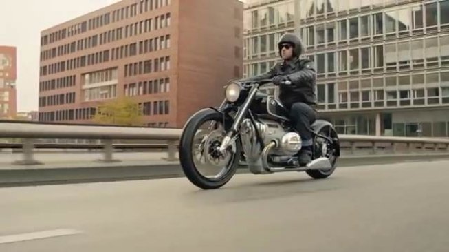 Konsep BMW R18. (YouTube/BMW Motorrad)