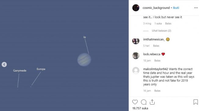 Fotografer Amatir Abadikan Bulan dan Planet, Hasilkan Gambar Memukau