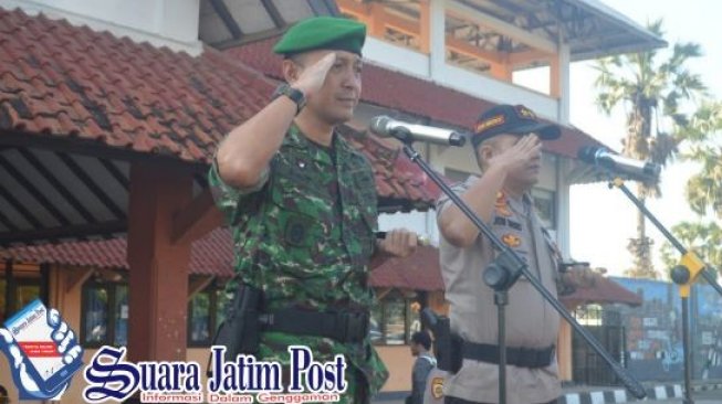 Dandim Pati Hadiri Apel Gelar Pasukan OPS Ketupat Candi Tahun 2019