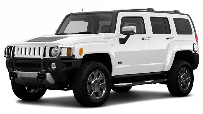 Hummer H3 Warna Putih