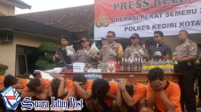 Operasi Ketupat Semeru 2019, Polres Kediri Kota Ungkap 51 Kasus