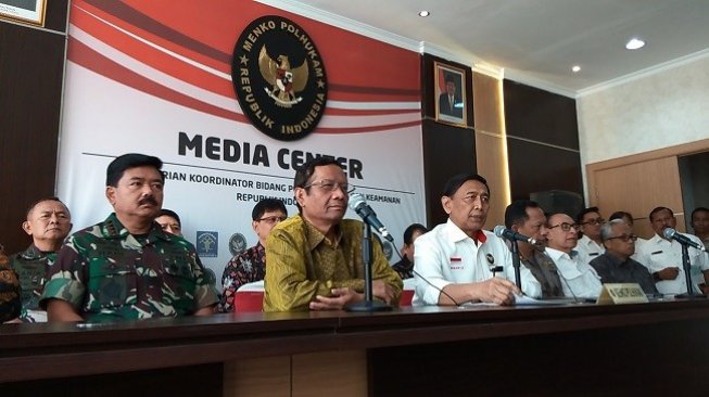 Wiranto Sebut Ada Pejabat Lain yang Dapat Ancaman Pembunuhan di Aksi 22 Mei