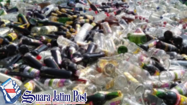 Polda Jatim Musnahkan BB Serta Jaring Enam Tersangka Selama Operasi Pekat