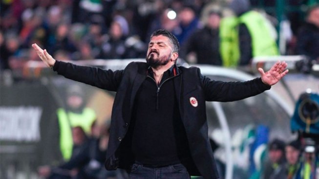 Dapat Hasil Tak Bagus, Gattuso Mundur dari AC Milan?