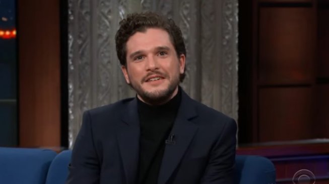 Kit Harington. (YouTube/The Late Show with Stephen Colbert)