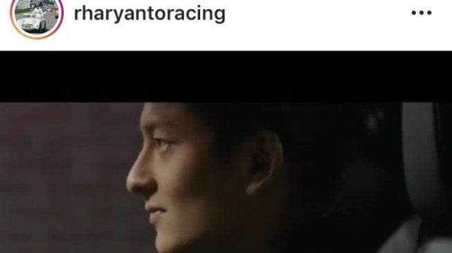 Kerennya Rio Haryanto dalam pariwara tunggangan ramah lingkungan  [Instagram: rharyantoracing].