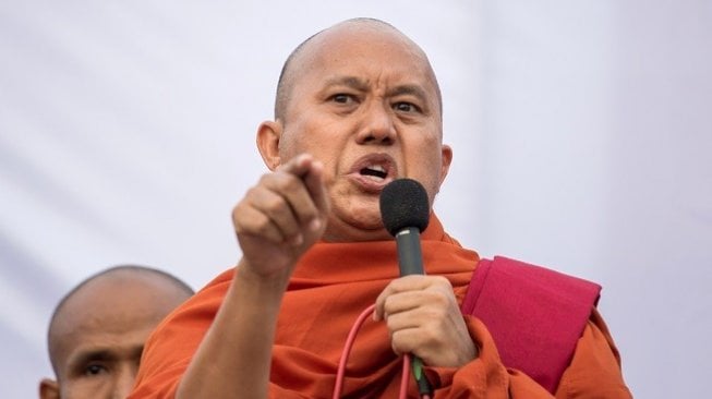 Siapa Ashin Wirathu? Biksu Rasis yang Dibebaskan Junta Militer Myanmar