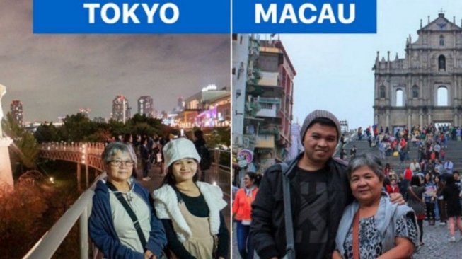 Pria Asal Filipina Ini Ajak Sang Ibu Liburan Setiap Tahun, Alasannya...