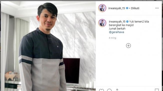 Irwansyah. (Instagram/@irwansyah_15)