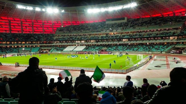 Stadion Olympic, Baku, Azerbaijan yang menjadi lokasi final Liga Eropa 2019 antara Chelsea vs Arsenal (stadiumguide.com)