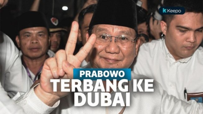 Prabowo Terbang Ke Dubai Bersama Anggota Parlemen Rusia, Ada Apa Ya?