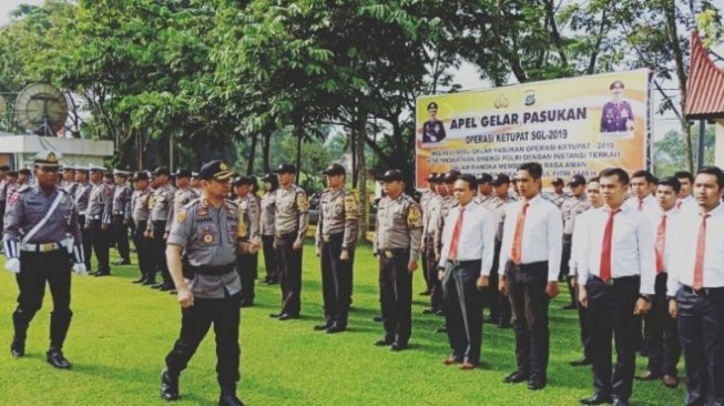 Operasi Ketupat Singgalang 2019 Polres 50 Kota Siagakan 271 Personel