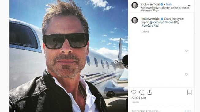 Rob Lowe Mengaku Trauma Melihat Pangeran William Alami Kebotakan