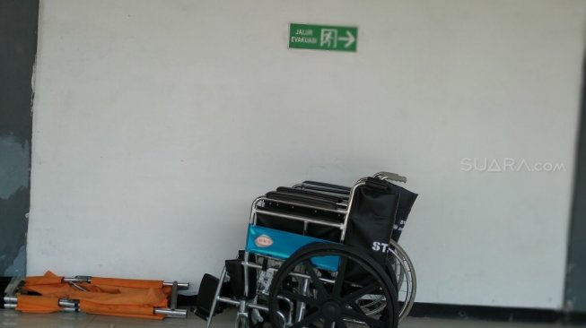 Disabilitas mudik. (Suara.com/Yasir)