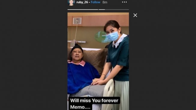 Aliya Rajasa mengenang kepergian sang mertua Ani Yudhoyono (Instagram/ @ruby_26)