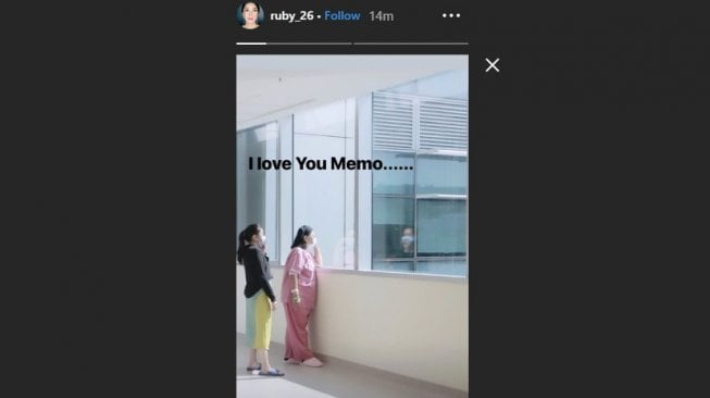 Aliya Rajasa mengenang kepergian sang mertua Ani Yudhoyono (Instagram/ @ruby_26)