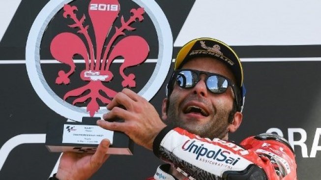 Haru, Danilo Petrucci Persembahkan Kemenangan untuk Andrea Dovizioso