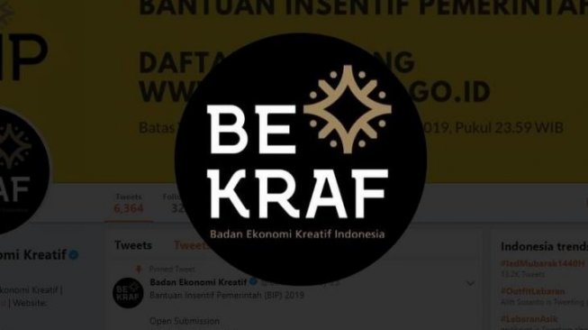 Ditinggal Mudik Desainer, Seperti Ini Ucapan Selamat Idul Fitri dari Bekraf