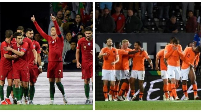 Portugal vs Belanda di Final UEFA Nations League