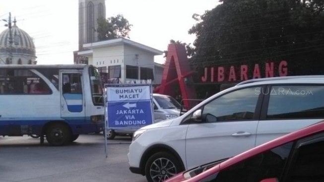 Macet, Arus Balik Jakarta di Ajibarang Diarahkan ke Jalur Selatan