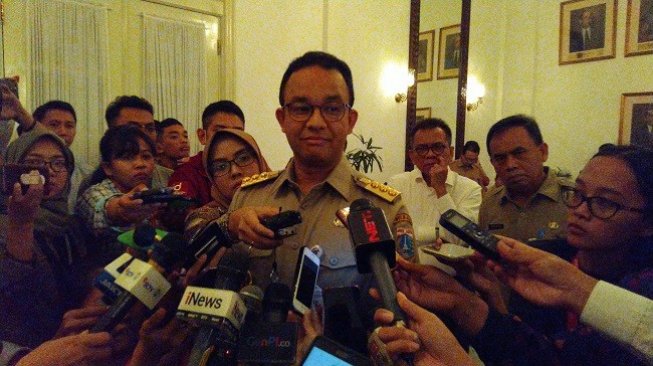 Anies: Jika Mau Pencitraan Saya Gusur Raksasa Bisnis di Pulau Reklamasi