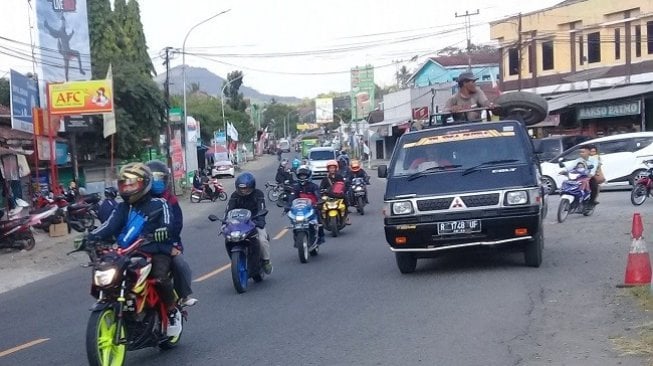 Arus Balik di Jalur Selatan Jawa Didominasi Pemotor