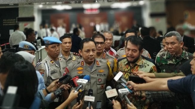 Sidang Sengketa Pilpres di MK Akan Dijaga 12 Ribu Personel TNI - Polri