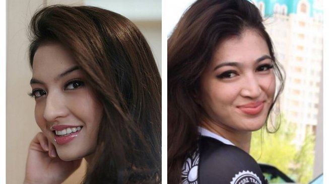 Kedua wanita ini disebut mirip oleh netizen (Instagtram/@g_nakipova dan @ralineshah)