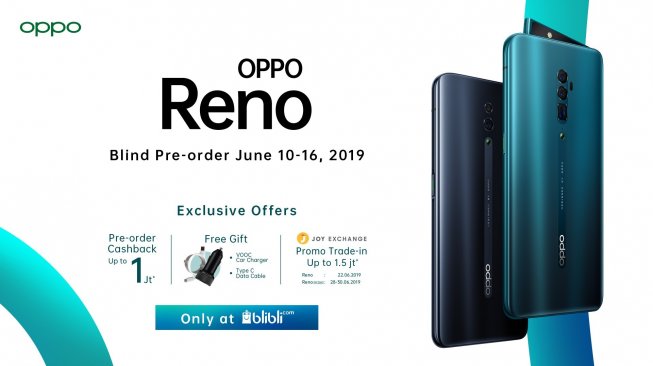 Promo Oppo Reno. [Oppo Indonesia]