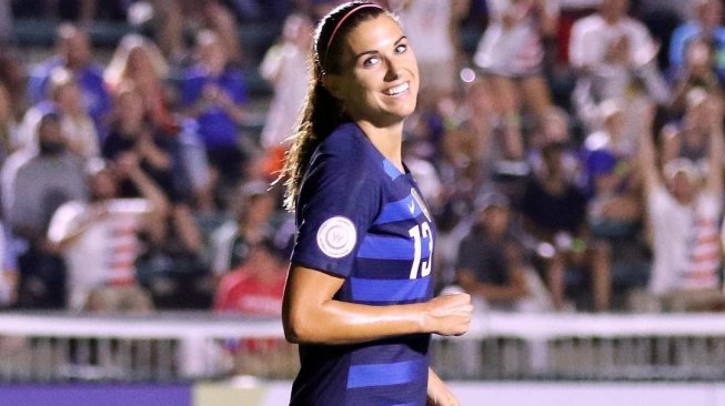 Strker Timnas Amerika Serikat Wanita, Alex Morgan (Instagram/@alexmorgan13)