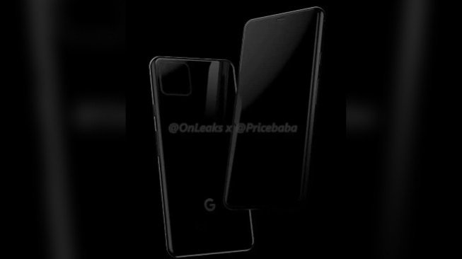 Desain Google Pixel 4 Mirip iPhone XI?