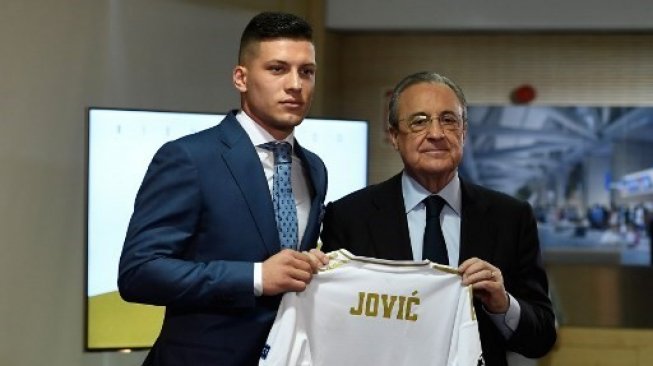 Resmi Diperkenalkan Madrid, Luka Jovic: Saya Orang Paling Bahagia di Dunia