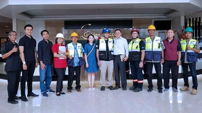 Pasca Gempa, Struktur Bangunan Golden Palace Hotel Lombok Dinyatakan Aman