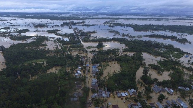 Banjir di Sulawesi, Sejumlah Jalan di Konawe Sulit Dilewati