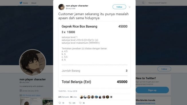 Ngakak! Driver Ojol Dibikin Pusing karena Catatan Level Pedas Customer Ini