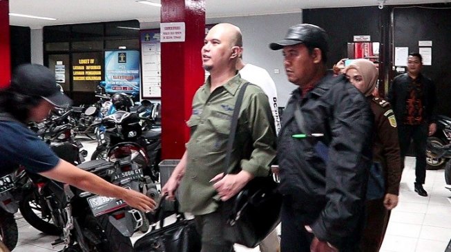 Ahmad Dhani akan dikembalikan ke LP Cipinang Jakarta Timur. (Suara.com/Achmad Ali)