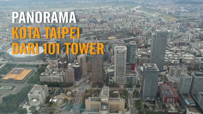 Megahnya Taipei 101, Gedung Pencakar Langit Tertinggi di Taiwan