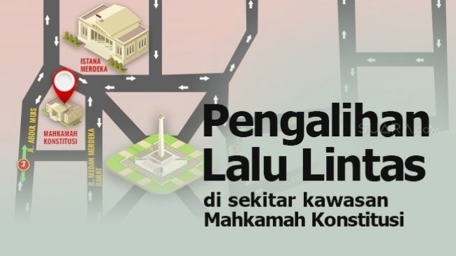 Rekayasa Lalin Jelang Sidang Perdana Sengketa Pilpres 2019, Mulai Malam Ini