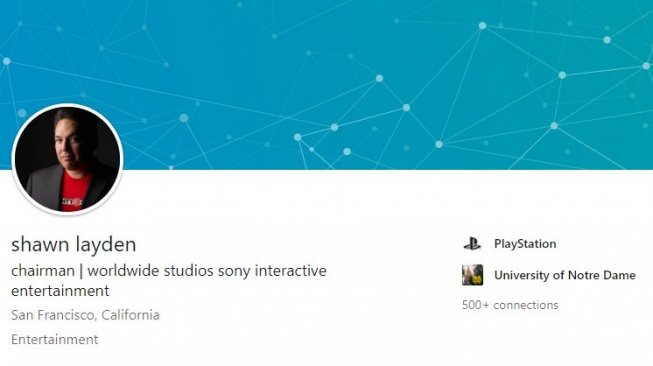 Bos PlayStation, Shawn Layden. [Linkedin]