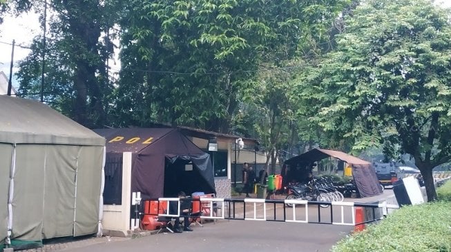 Jelang Sidang Perdana Gugatan Pilpres, Rumah Prabowo Dijaga Ketat Polisi