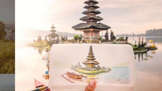 Pura Ulun Danu Bratan, Bali. (Instagram/destinationchaser)